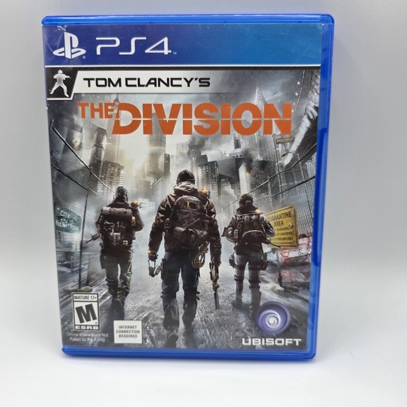 Other - Tom Clancy's The Division (PlayStation 4, 2016) PS4 Video Game Ubisoft UnTested!